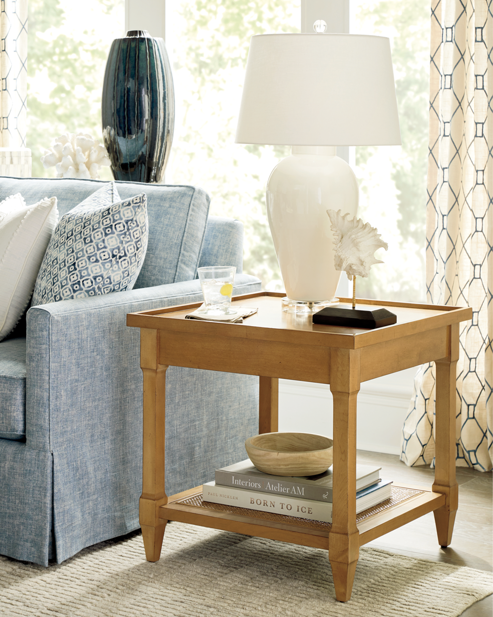 Temple End Table