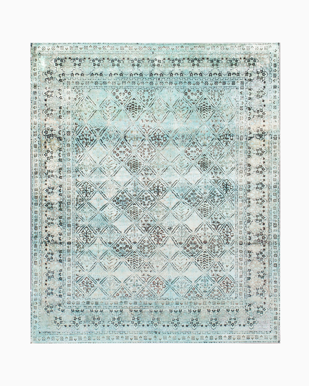 Sona Antique Blue-Multi Rug