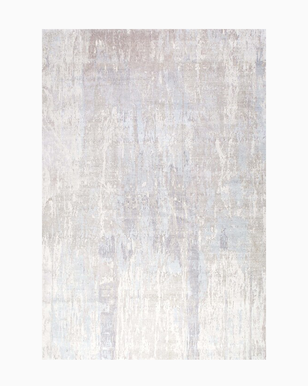 Canvas Art Lt Grey Lt Blue Rug