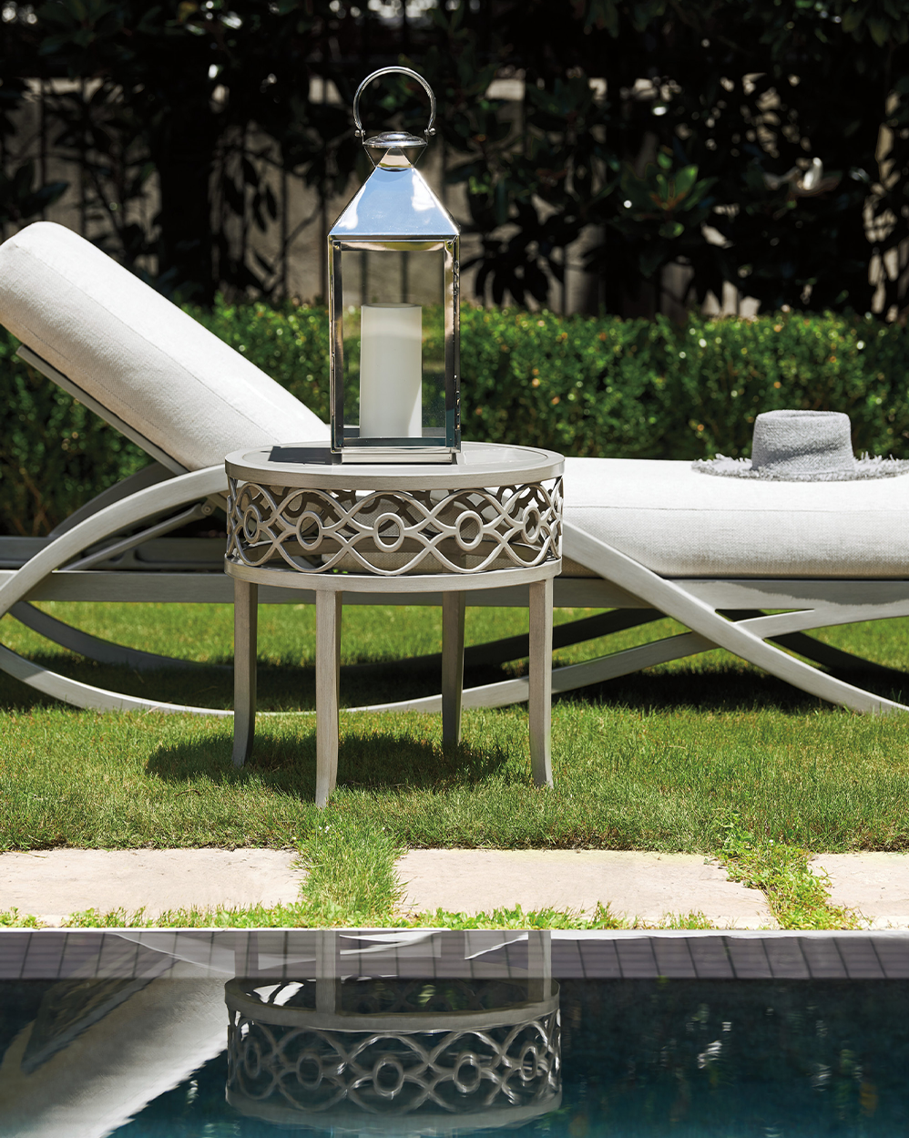Silver Sands End Table