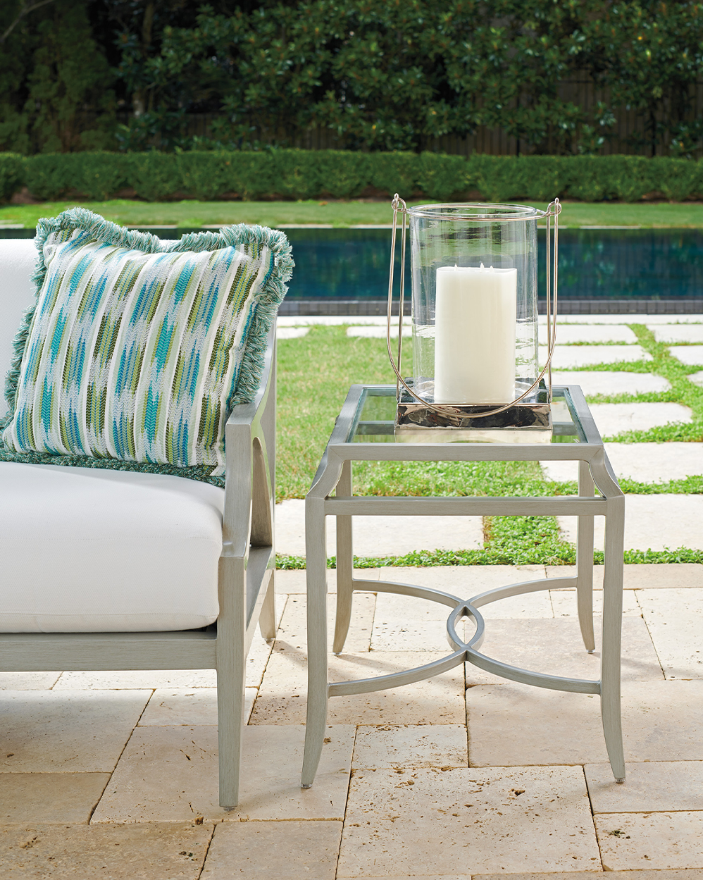 Silver Sands End Table