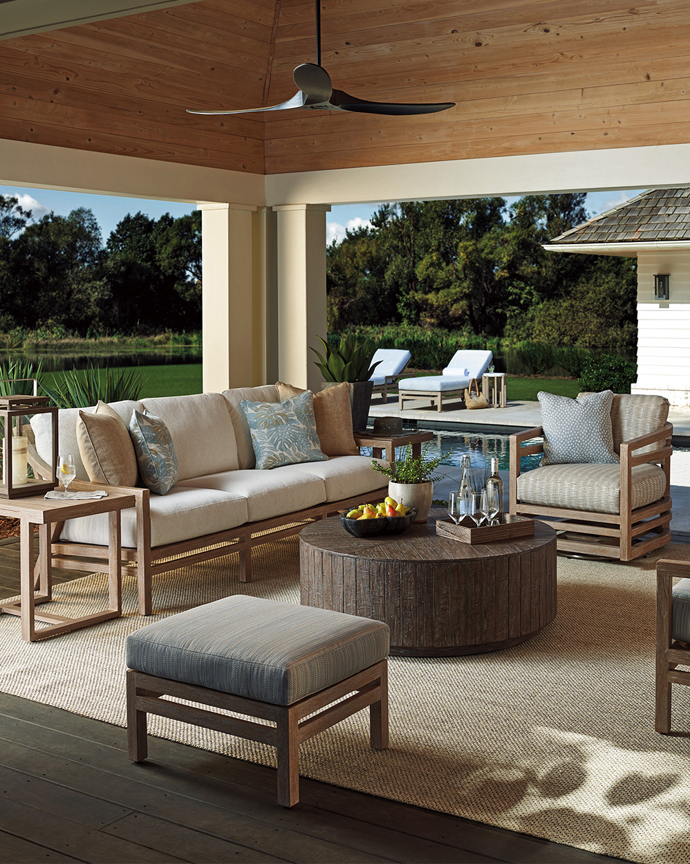 Stillwater Ottoman