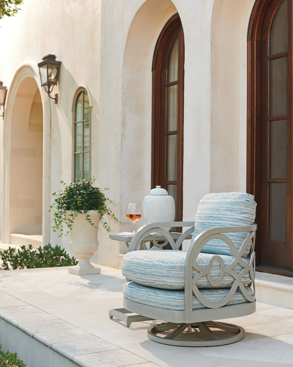 Silver Sands Swivel Chair