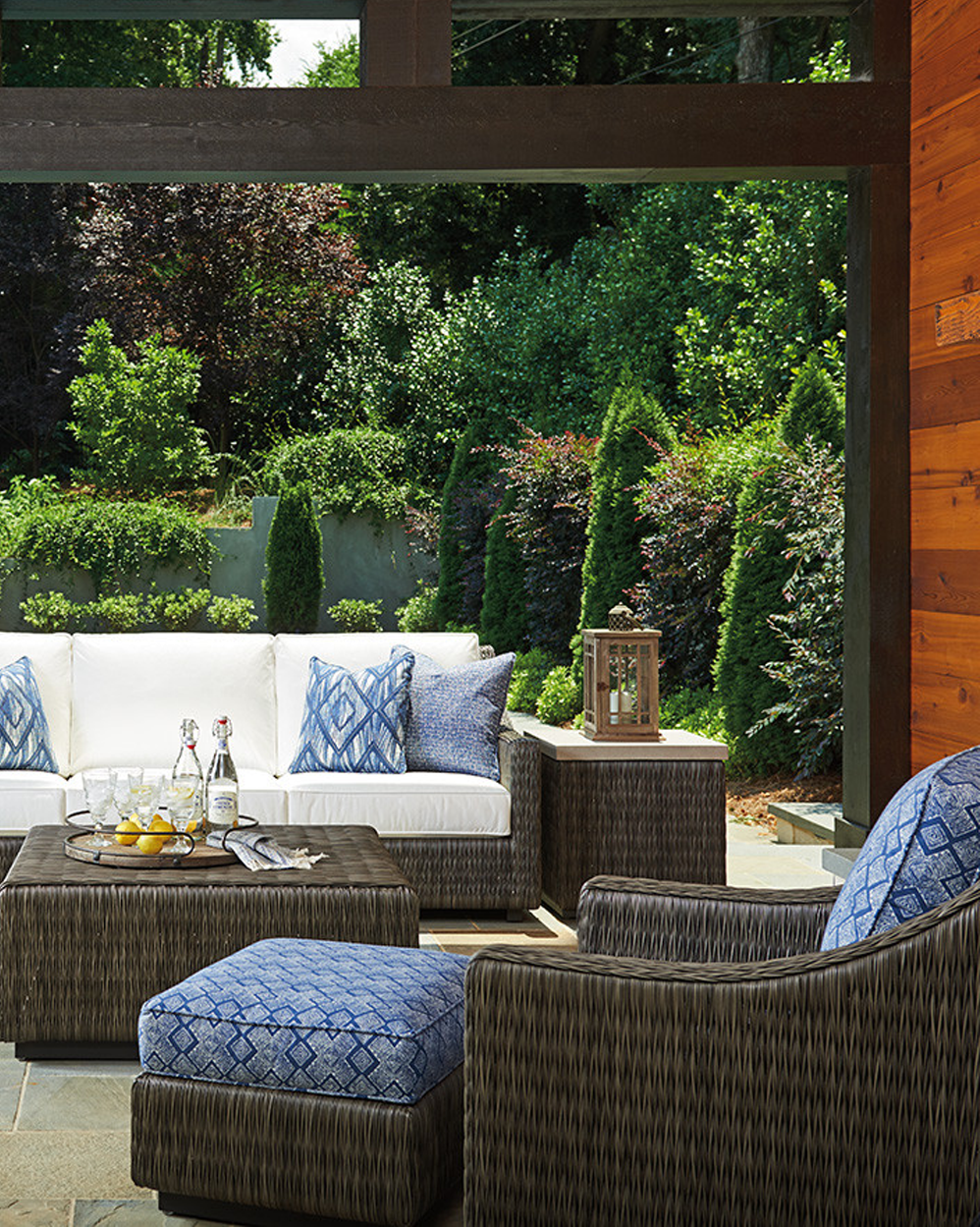 Cypress Point Ocean Terrace Ottoman