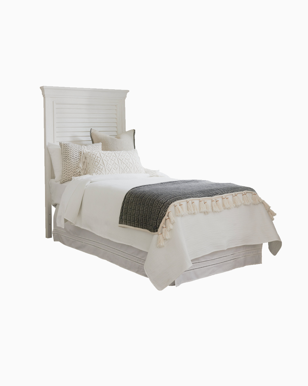 Royal Palm Louvered Headboard