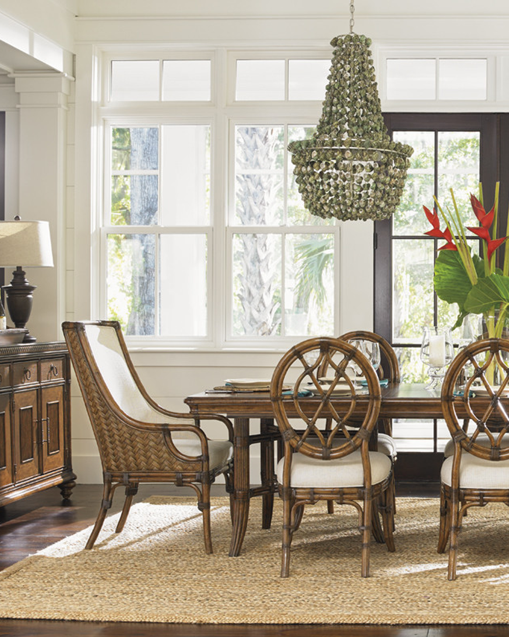 Cedar Key Oval Back Side Chair