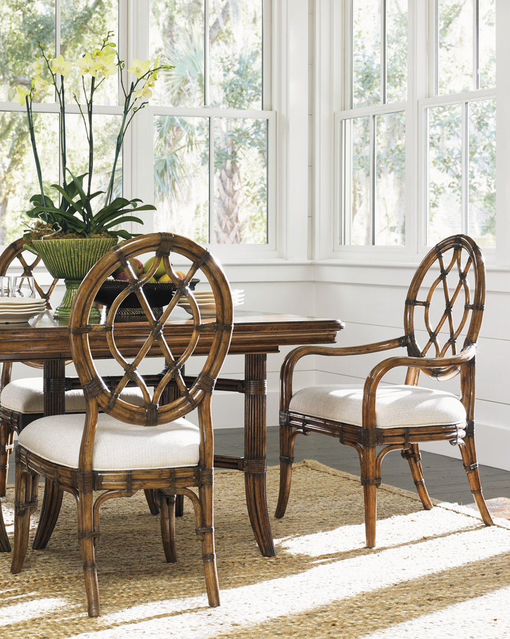 Cedar Key Oval Back Side Chair