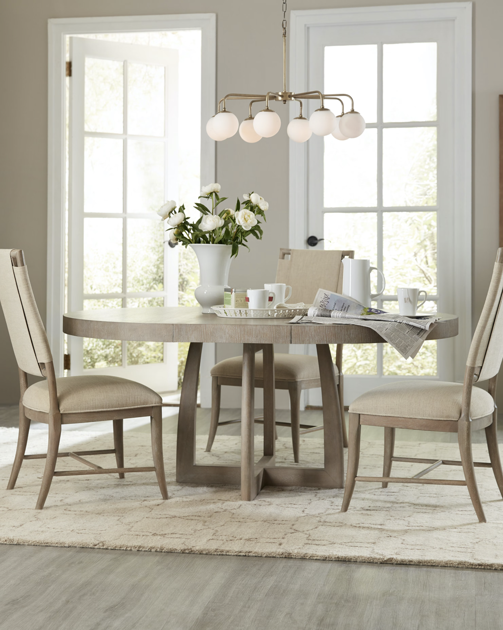 Affinity Round Pedestal Dining Table