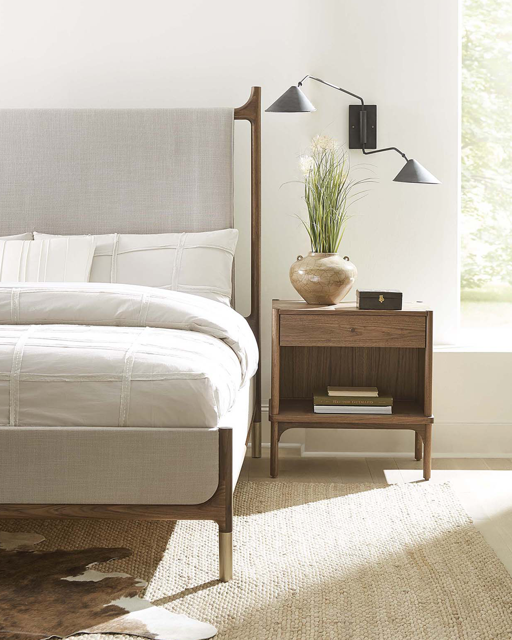Walnut Grove Open Nightstand