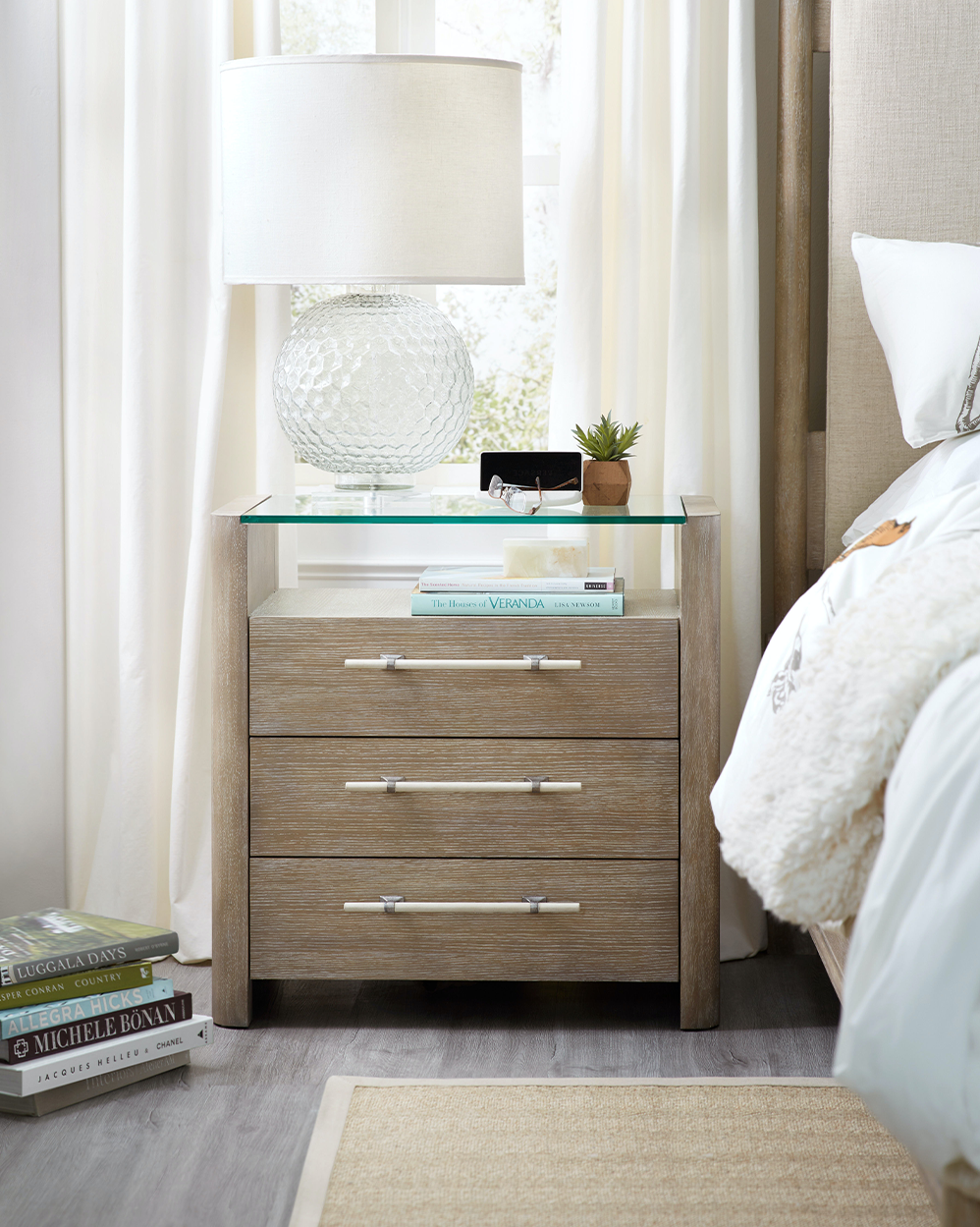 Affinity Three-Drawer Nightstand