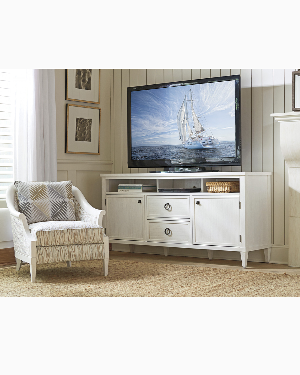 Dockside Media Console