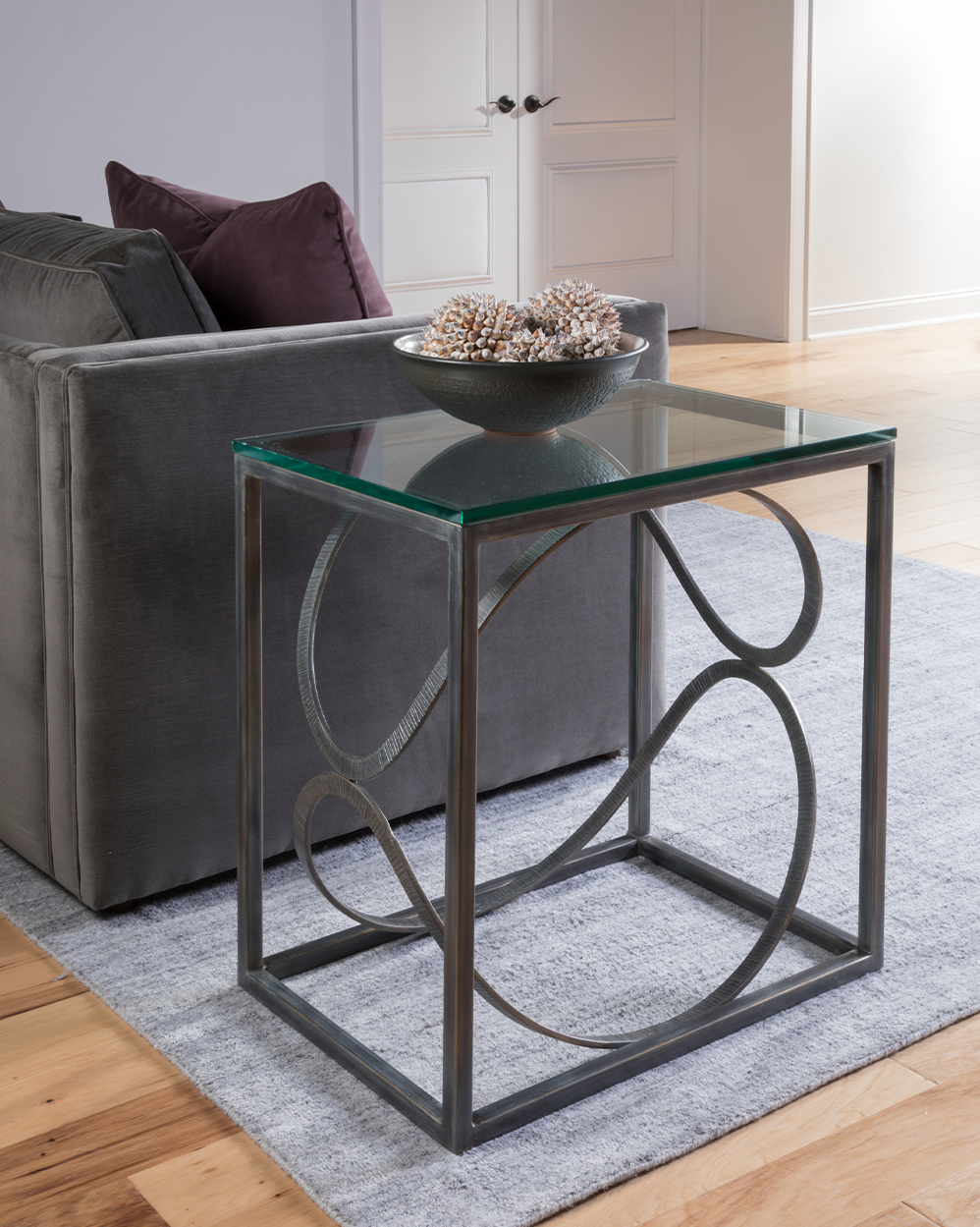 Ellipse Rectangular End Table