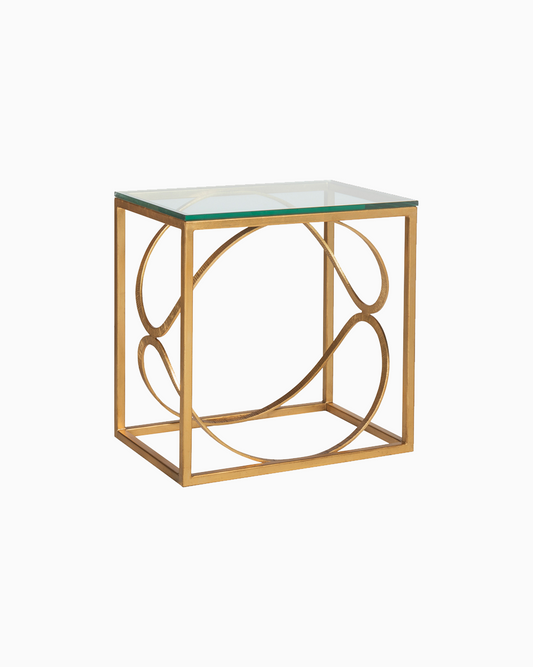 Ellipse Rectangular End Table