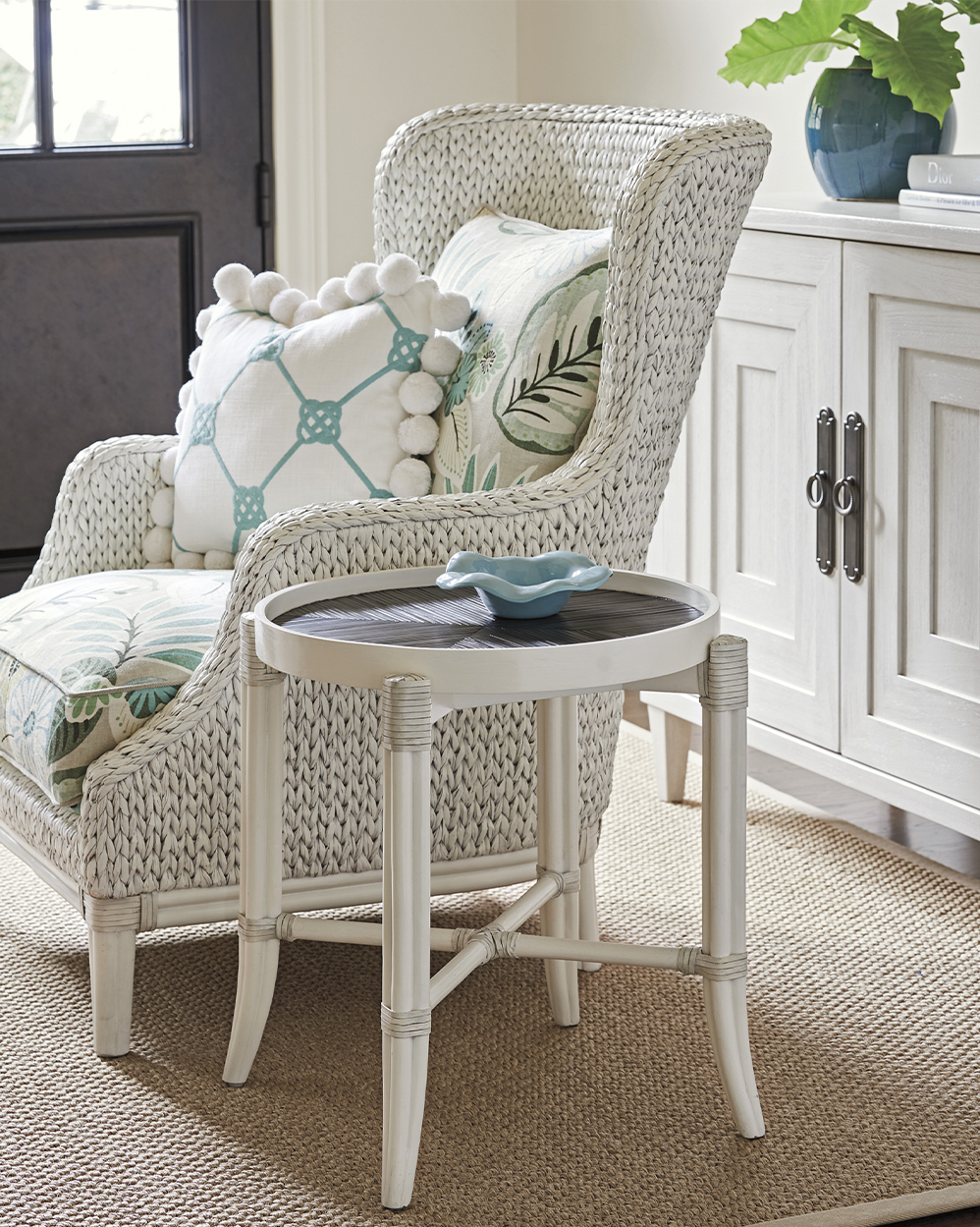 Neptune Round End Table