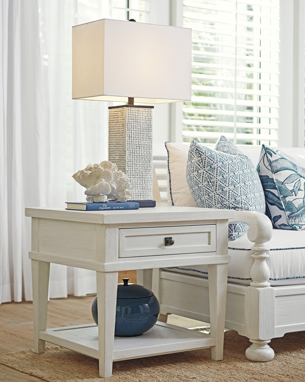Palm Coast Square End Table