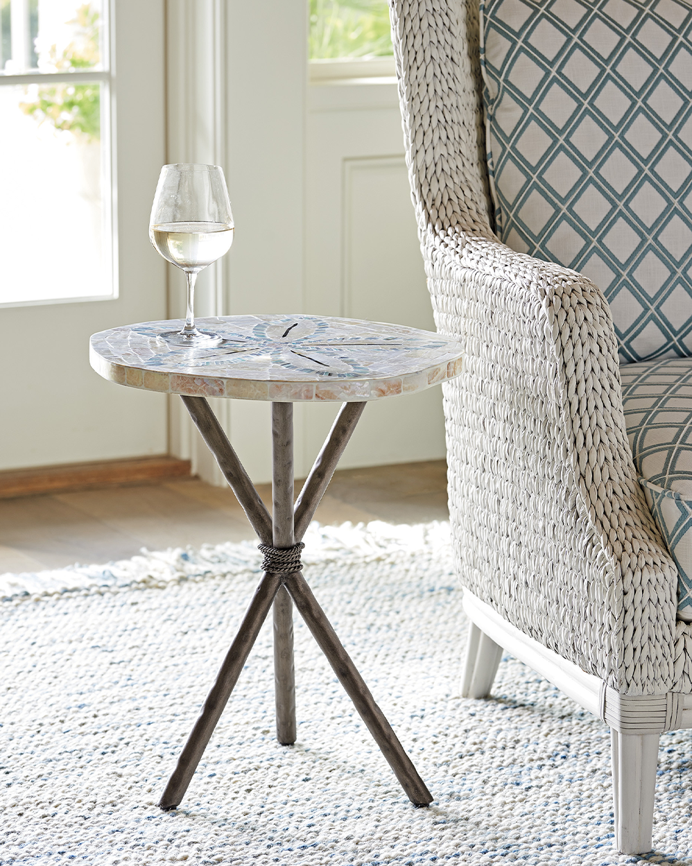 Sand Dollar End Table