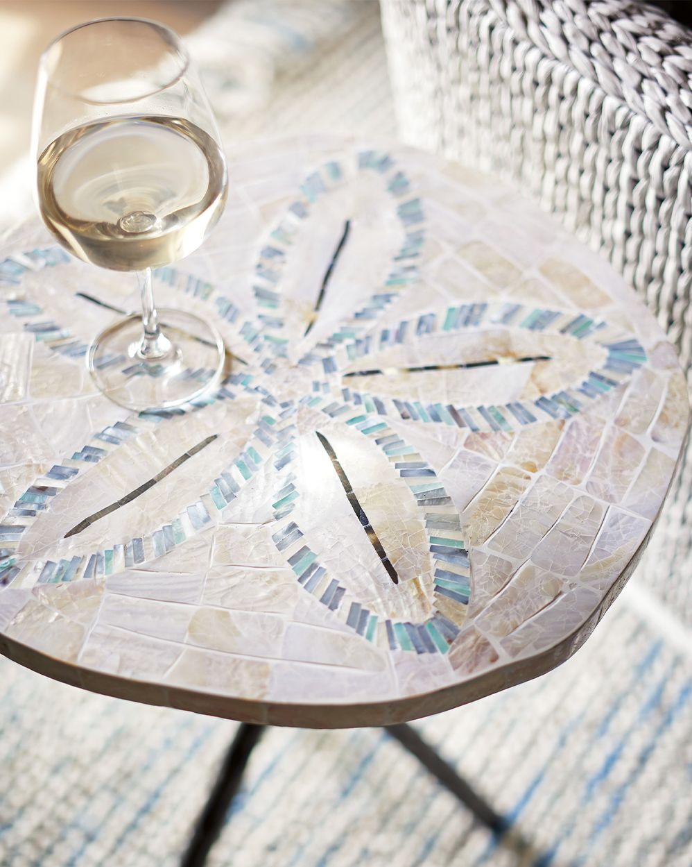 Sand Dollar End Table