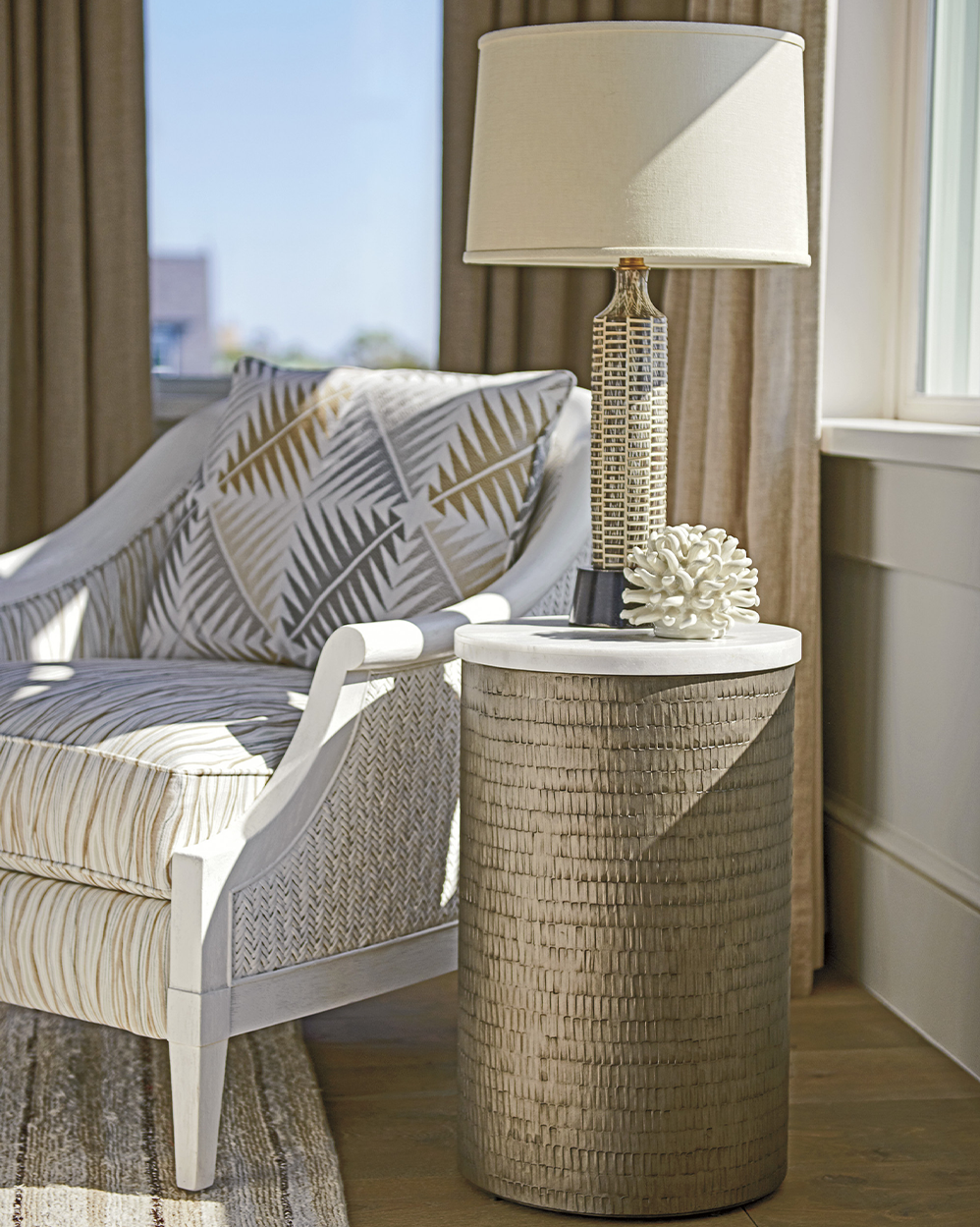 Turnberry Round Chairside Table