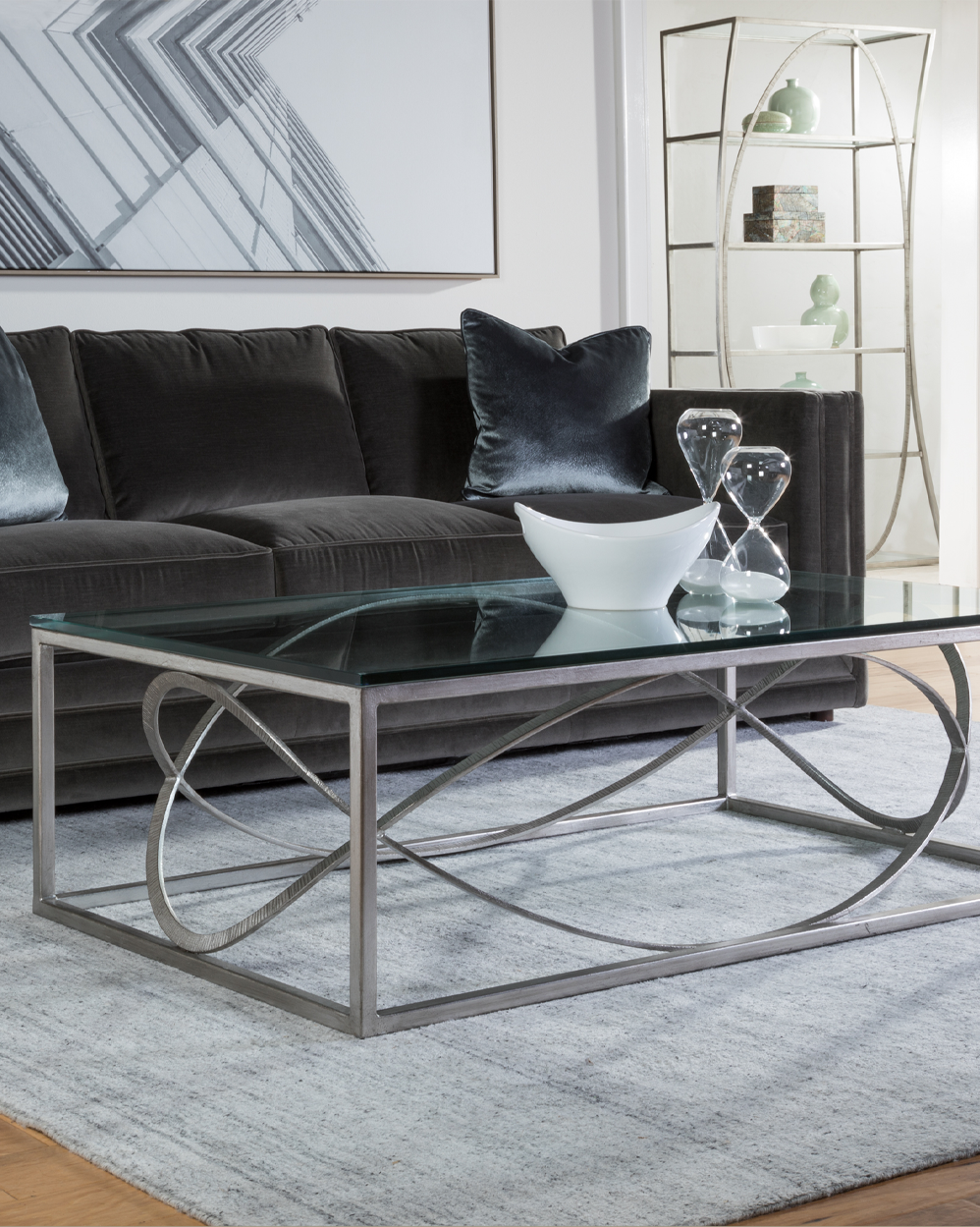 Ellipse Cocktail Table