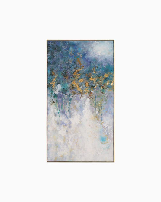 Floating Hand Painted Canvas