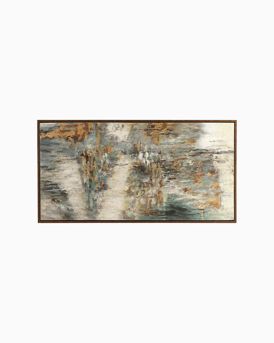 Behind The Falls Hand Painted Canvas