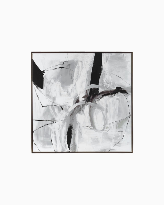 Looping Eternity Framed Canvas