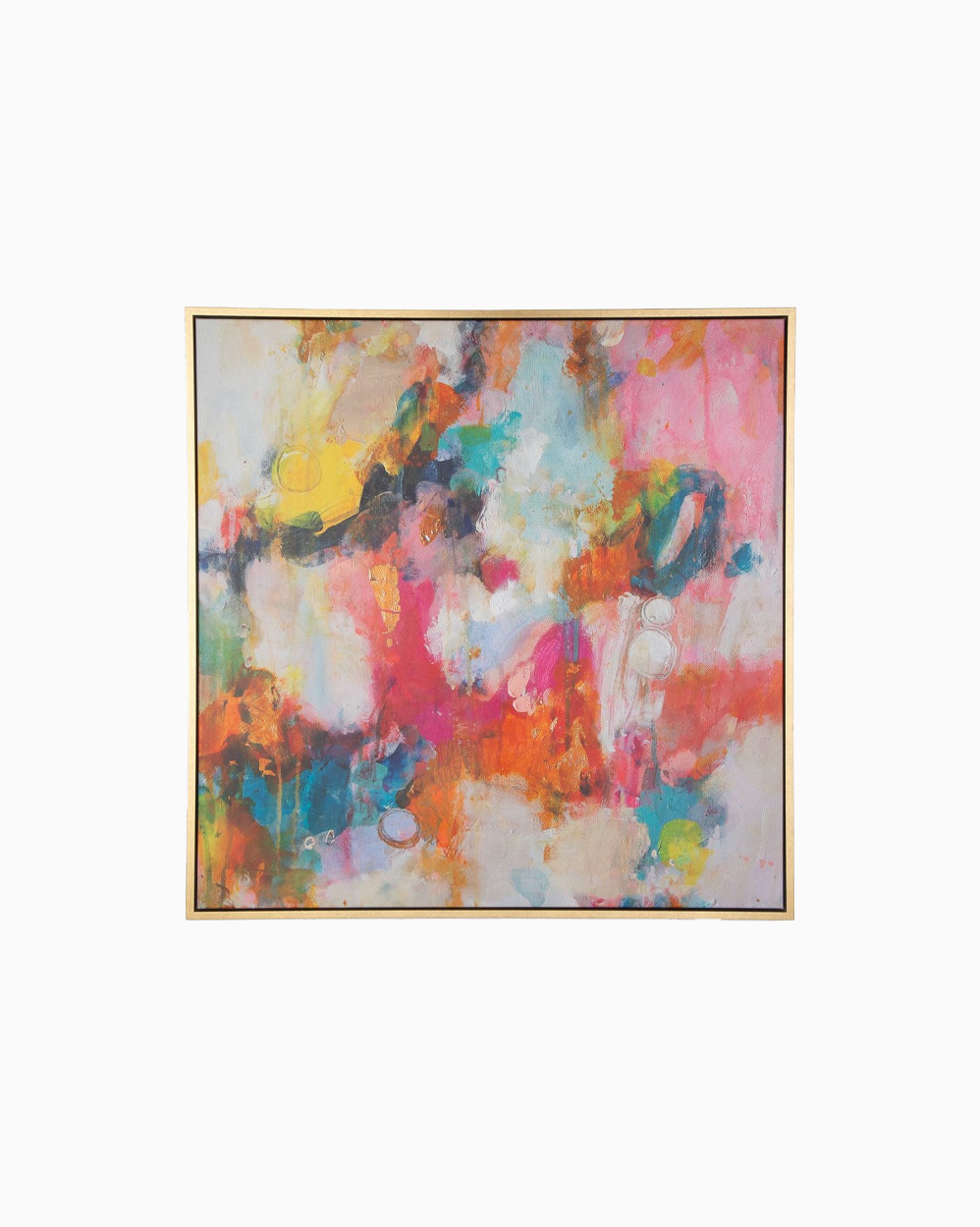 A Colorful Mindset Framed Canvas