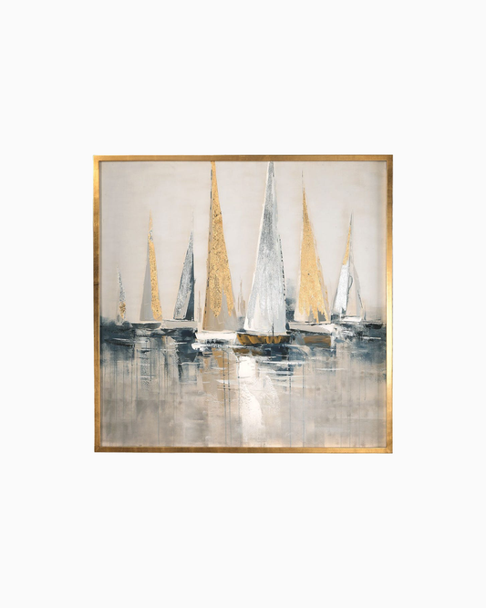 Regatta Hand Painted Canvas