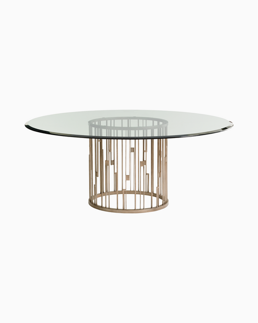 Rendezvous Round Metal Dining table