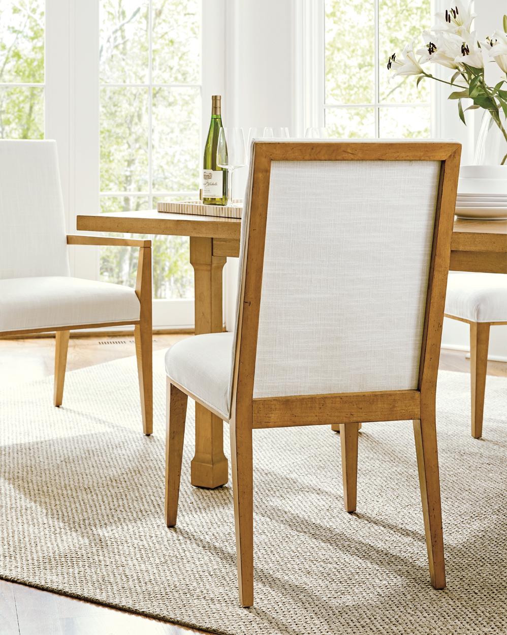 Mosaic Upholstered Side Chair