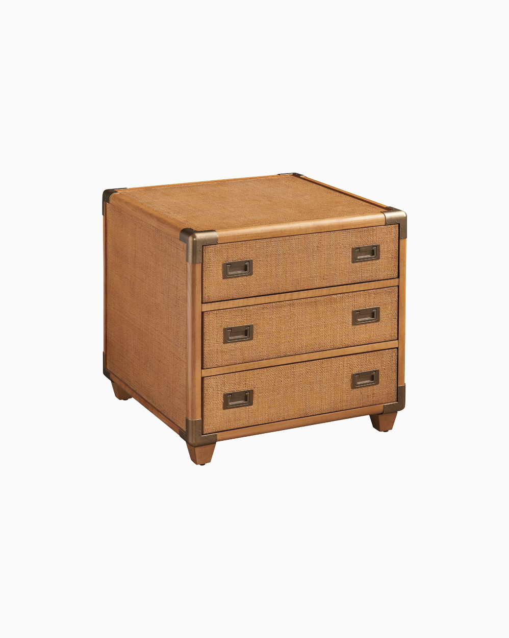 Sapphire Woven Trunk End Table