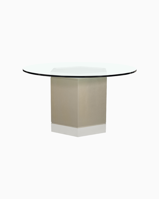 Cove Pedestal Table Base