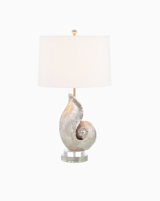 Nautilus Seashell Table Lamp