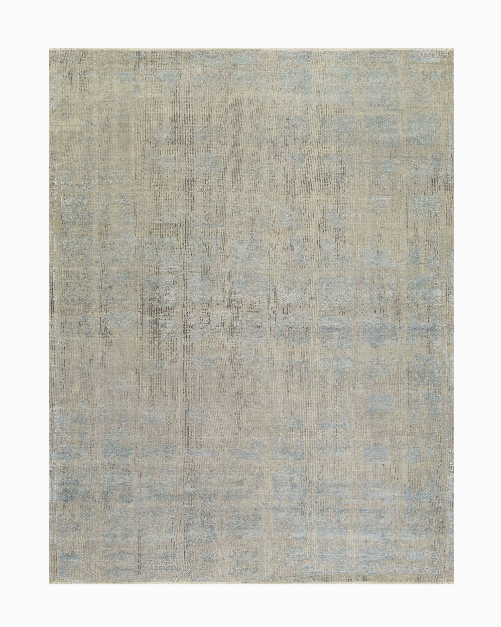 Cosmopolitan Ivory Blue Rug