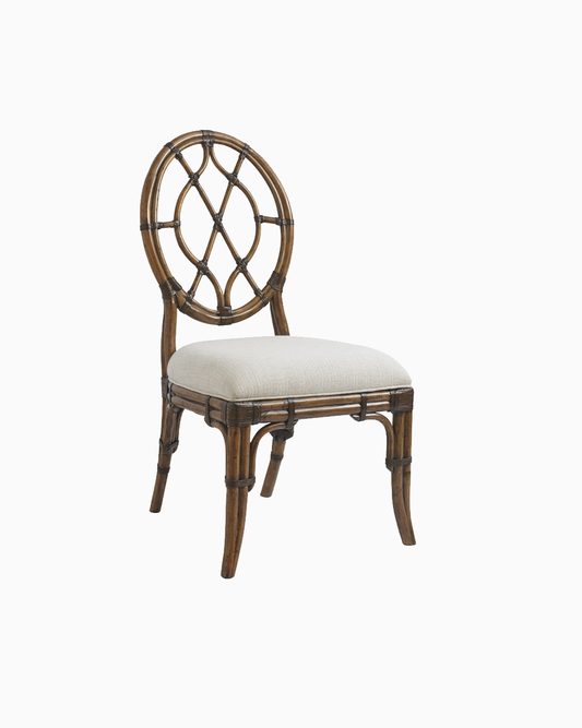 Cedar Key Oval Back Side Chair