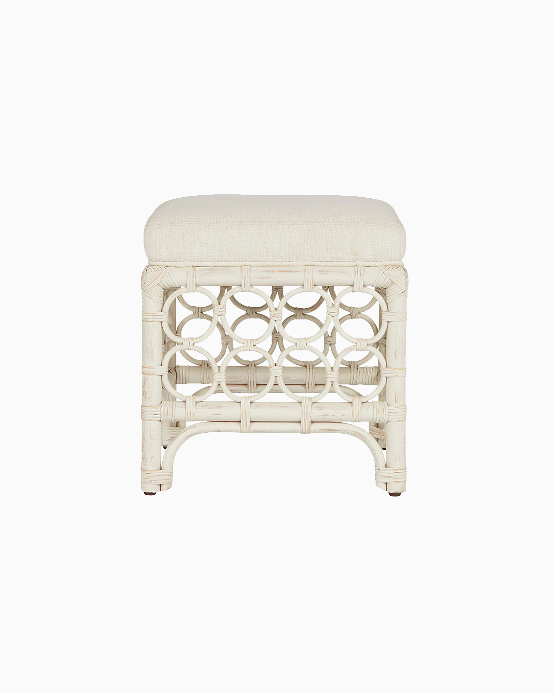 Getaway Coastal Living Rattan Stool