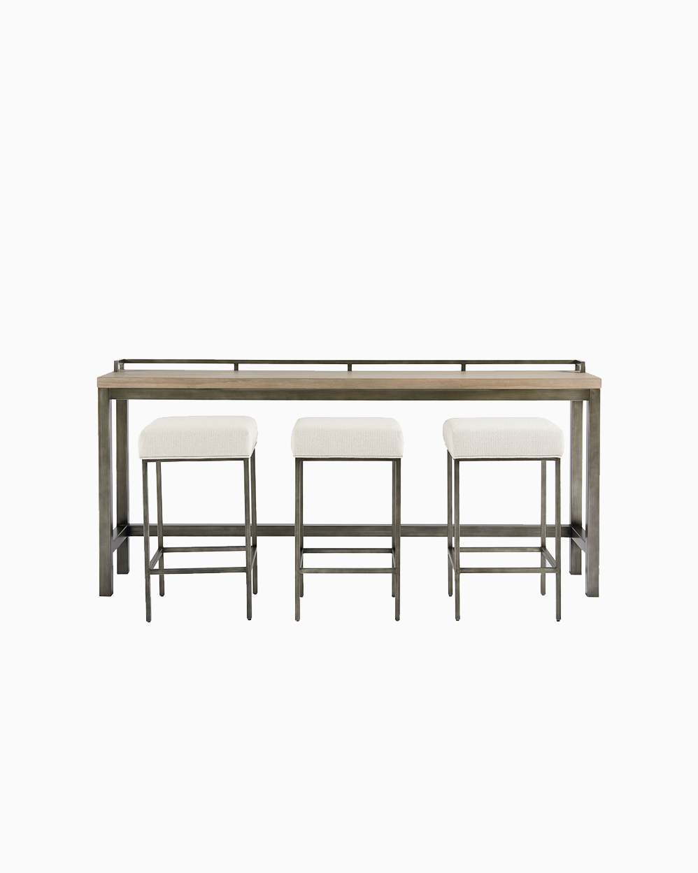 Mitchell Console Table With 3 Stools