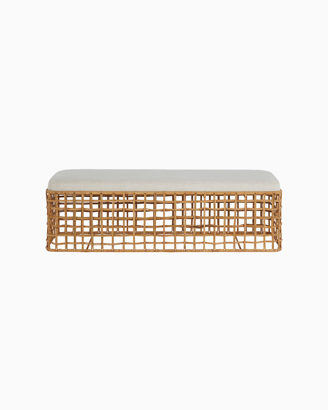Rattan Bench – Norris Furniture
