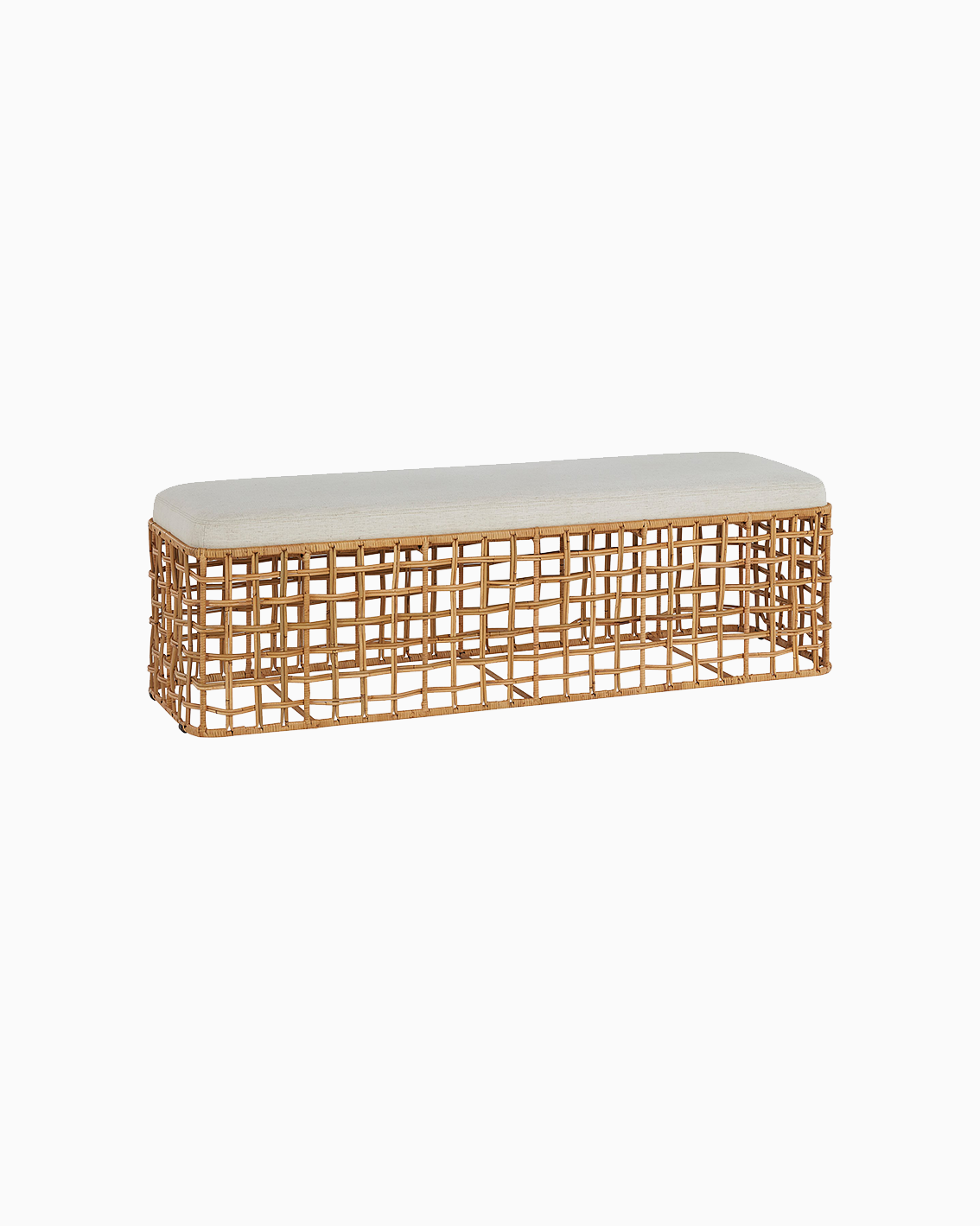 Rattan Bench – Norris Furniture
